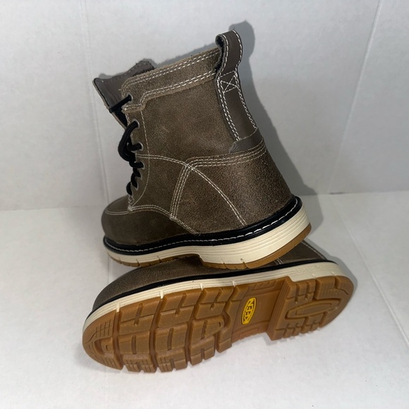 KEEN gray steel/reyer batines for women and men size 5.5. main image 4